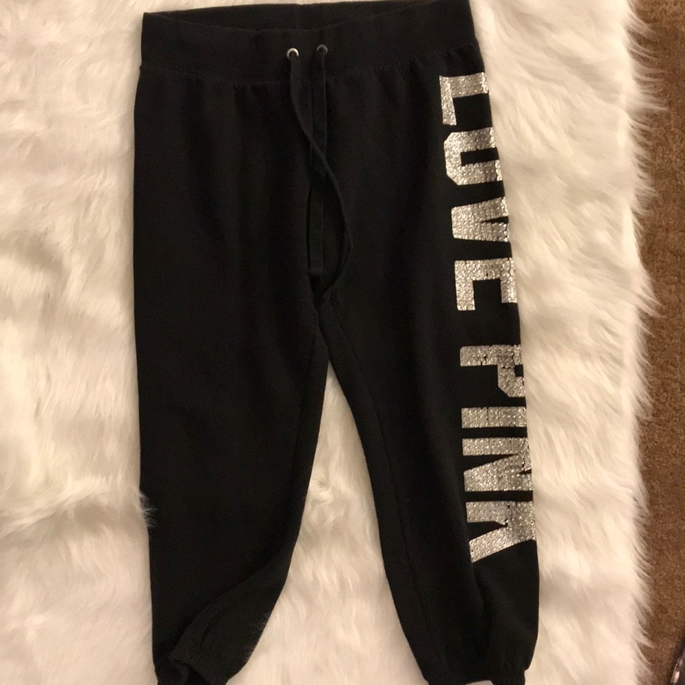 Victoria’s Secret Pink label sweats.
